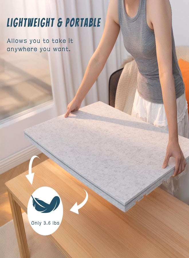 Lavievert 1000 Piece Tilting Puzzle Board with 2-in-1 Stand & Cover, Adjustable Felt Mat Plateau with 6 Colored Sorting Trays, Lightweight Portable Jigsaw Puzzle Table with Non-Slip Surface for Adults - Image 5